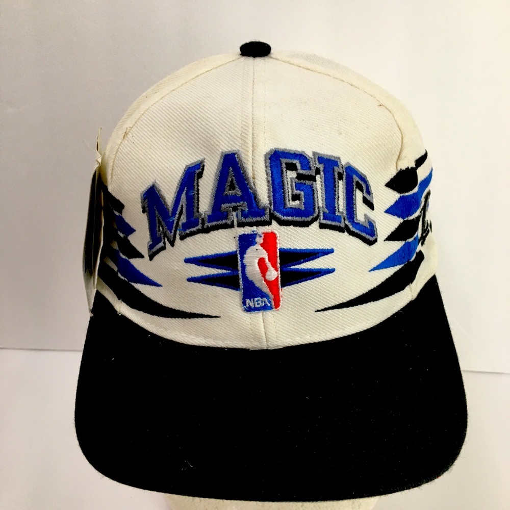 Vtg 90s NBA Retro Orlando Magic Logo Athletic Snapback Hat Cap NWT